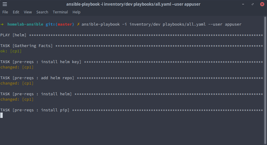 ansible-playbook